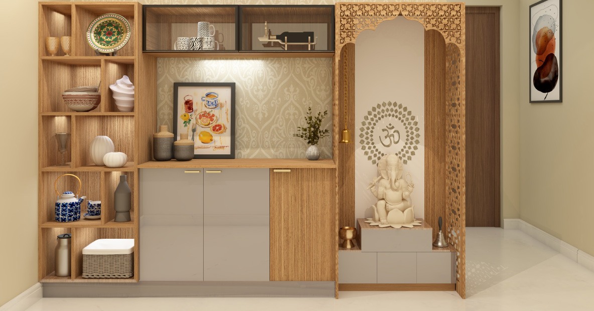 Pooja unit design Lucknow